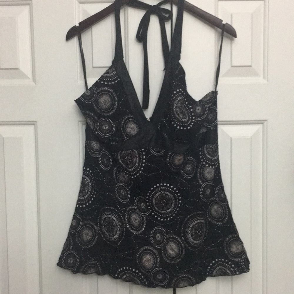 🇺🇸Vanity Shimmery Halter top ** see pics